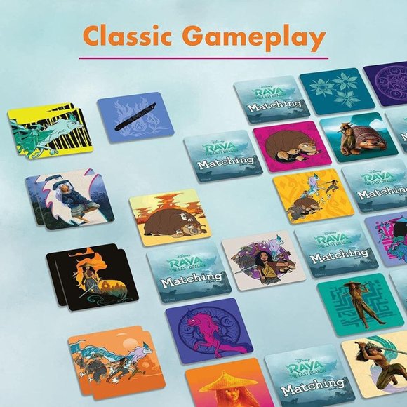 Raya & The Last Dragon Matching Game NWT - Picture 3 of 14